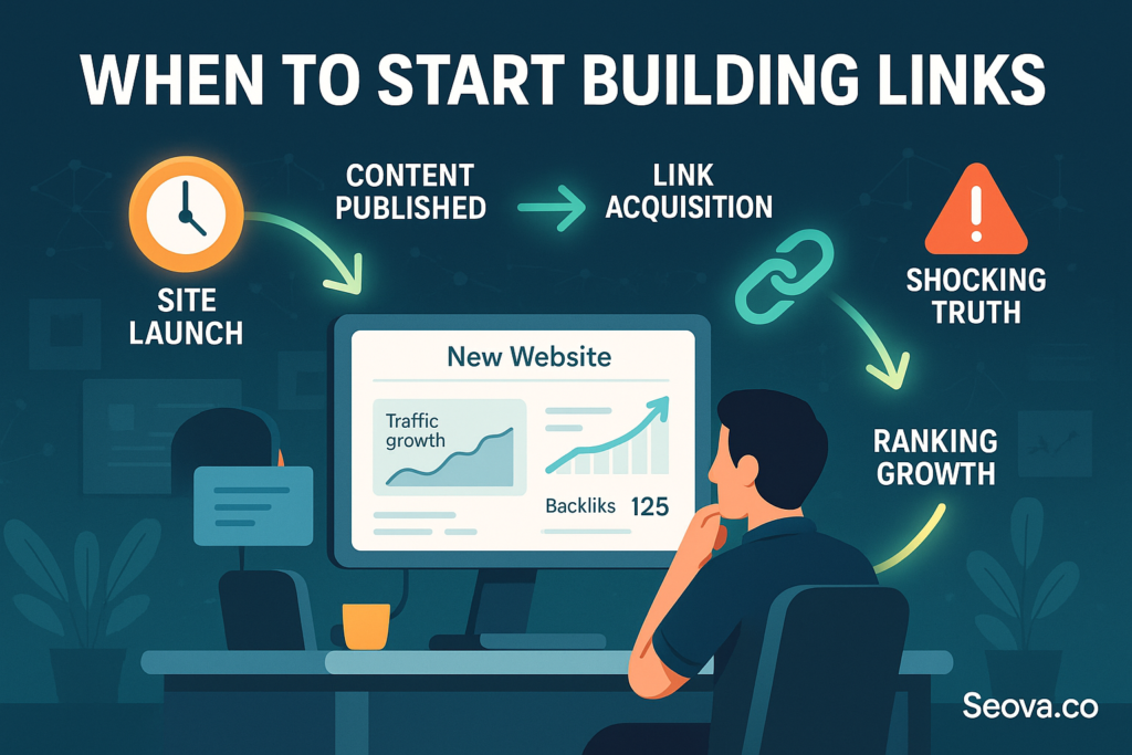 When to Start Building Links