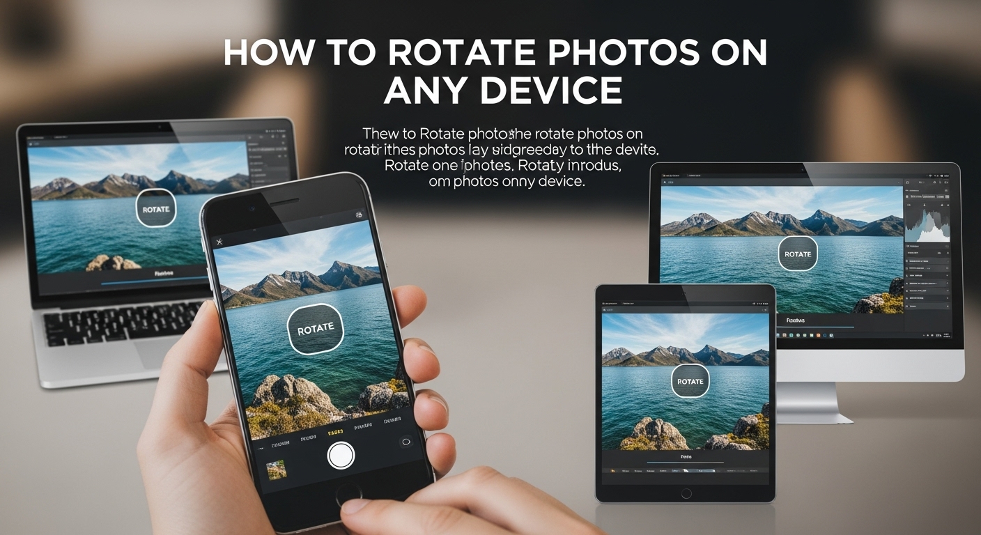 How to Rotate Photos on Any Device